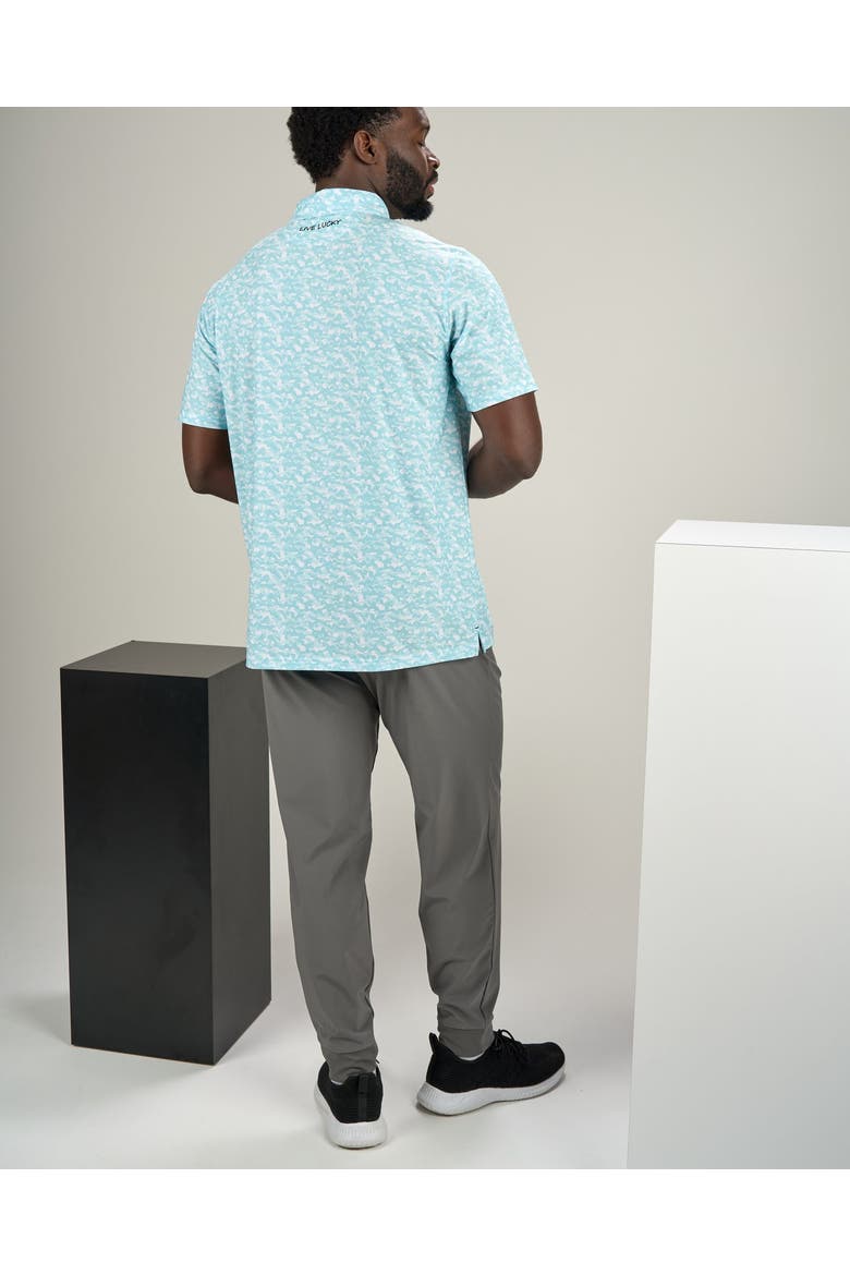 Lucky Camo Polo, Alternate, color, Jelly Mint