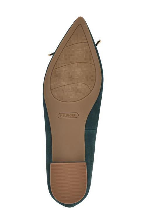 Tommy Hilfiger Kimio Pointed Toe Flat In Multi