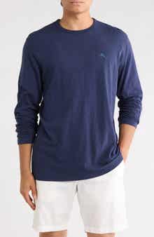 Tropic Tiles Long Sleeve Cotton T-Shirt