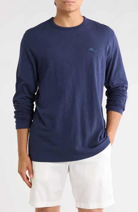 Tropic Tiles Long Sleeve Cotton T-Shirt
