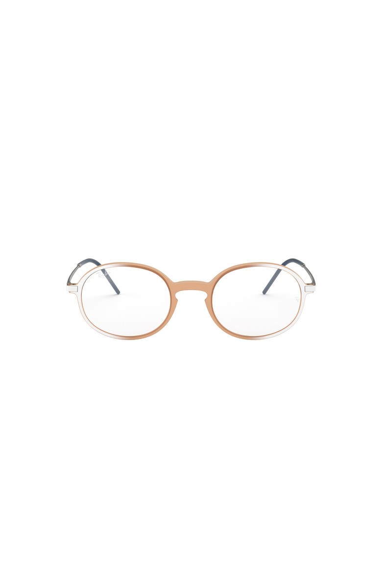 52mm Oval optical glasses, Alternate, color, Pink