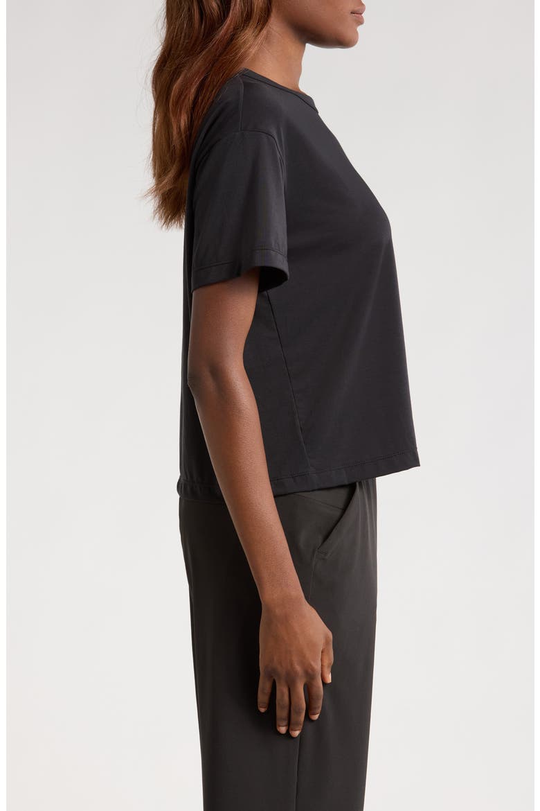 Elevate Boxy T-Shirt, Alternate, color, BLACK