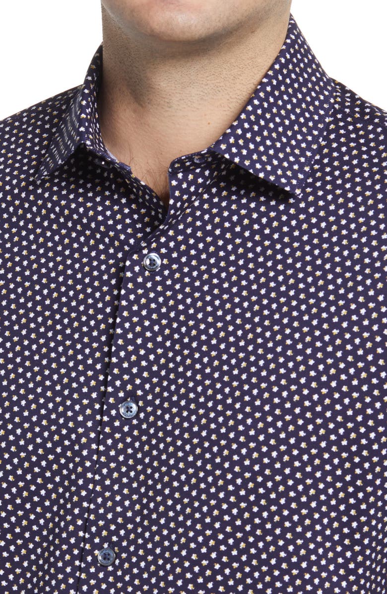 Bugatchi OoohCotton<sup>®</sup> Button-Up Shirt, Alternate, color, 