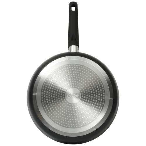 Oster Oxburg 12 Inch Nonstick Aluminum Frying Pan In Black