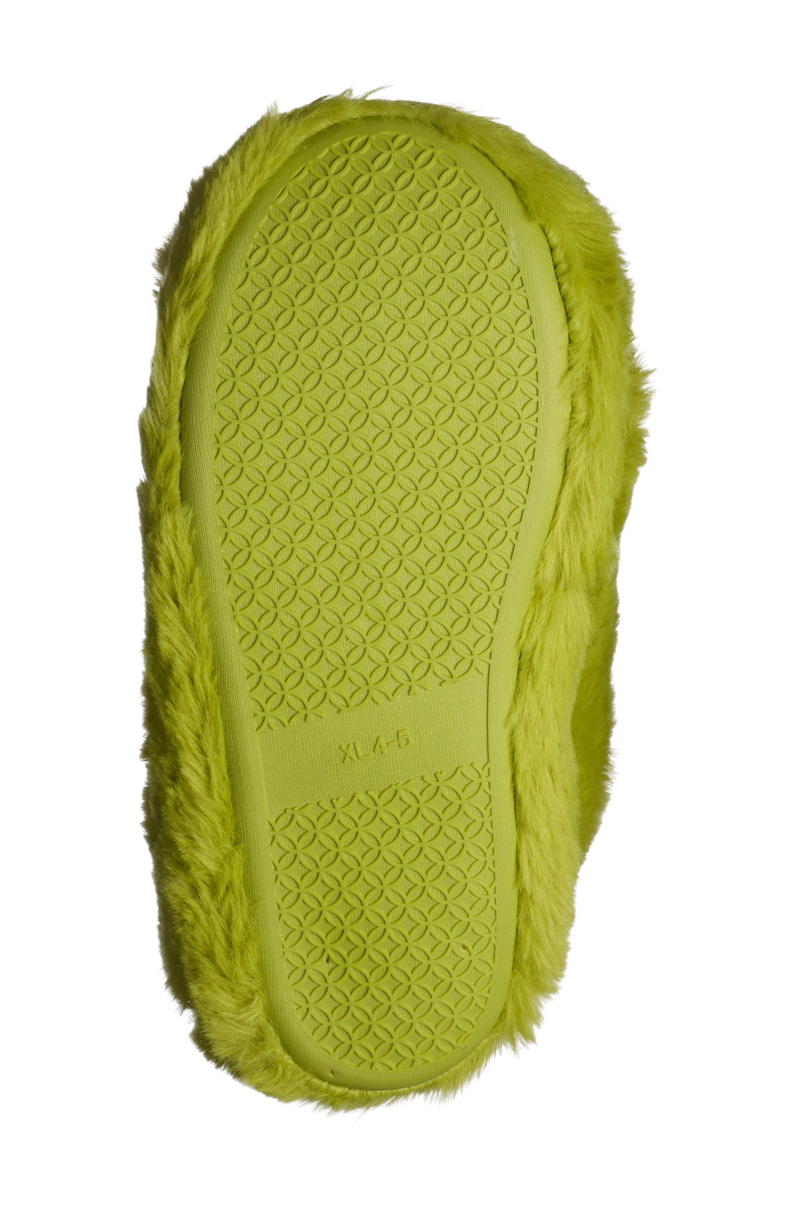 Kids' 3D Character Scuff Slipper, Alternate, color, GREEN