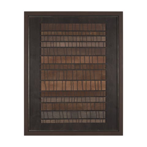 Timber Mosaic by Studio Handmade Original Framed Artwork