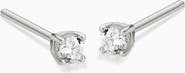 Oradina 14K Gold Shine Bright Diamond Mini Studs