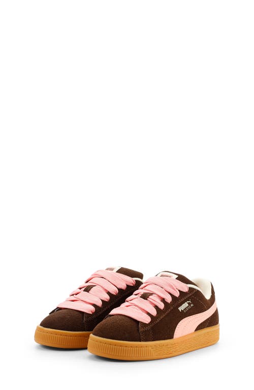 Puma Kids' Suede Xl Skate Sneaker In Brown
