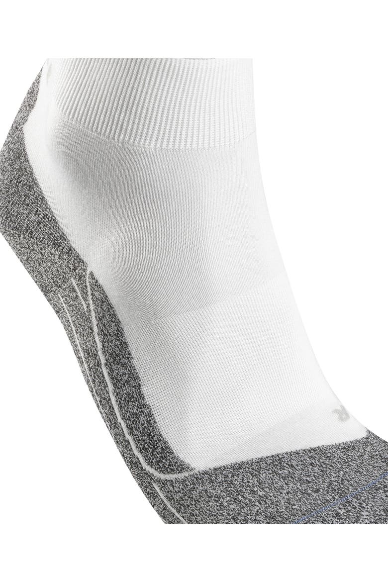RU4 Light Performance Running Socks, Alternate, color, White-Mix