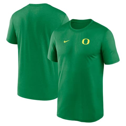 Men's Nike Green Oregon Ducks 2025 Sideline Small Logo Legend Performance T-Shirt