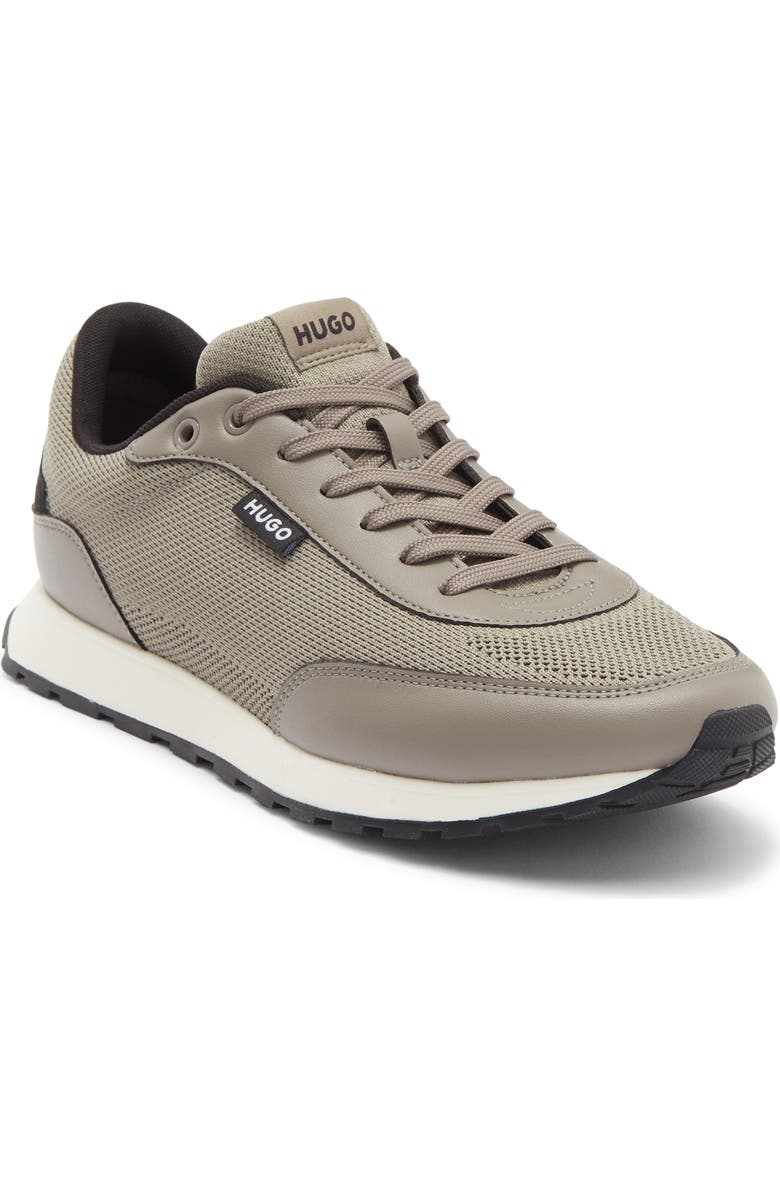BOSS Icelin Runn Sneaker, Main, color, Open Brown
