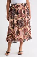 DR2 by Daniel Rainn Mosaic Floral Skirt