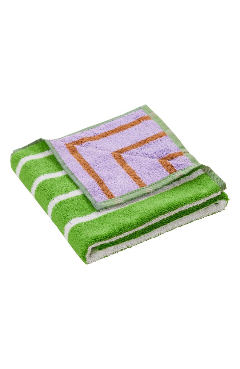 Dusen Dusen House Stripe Cotton Terry Hand Towel, Main, color, 