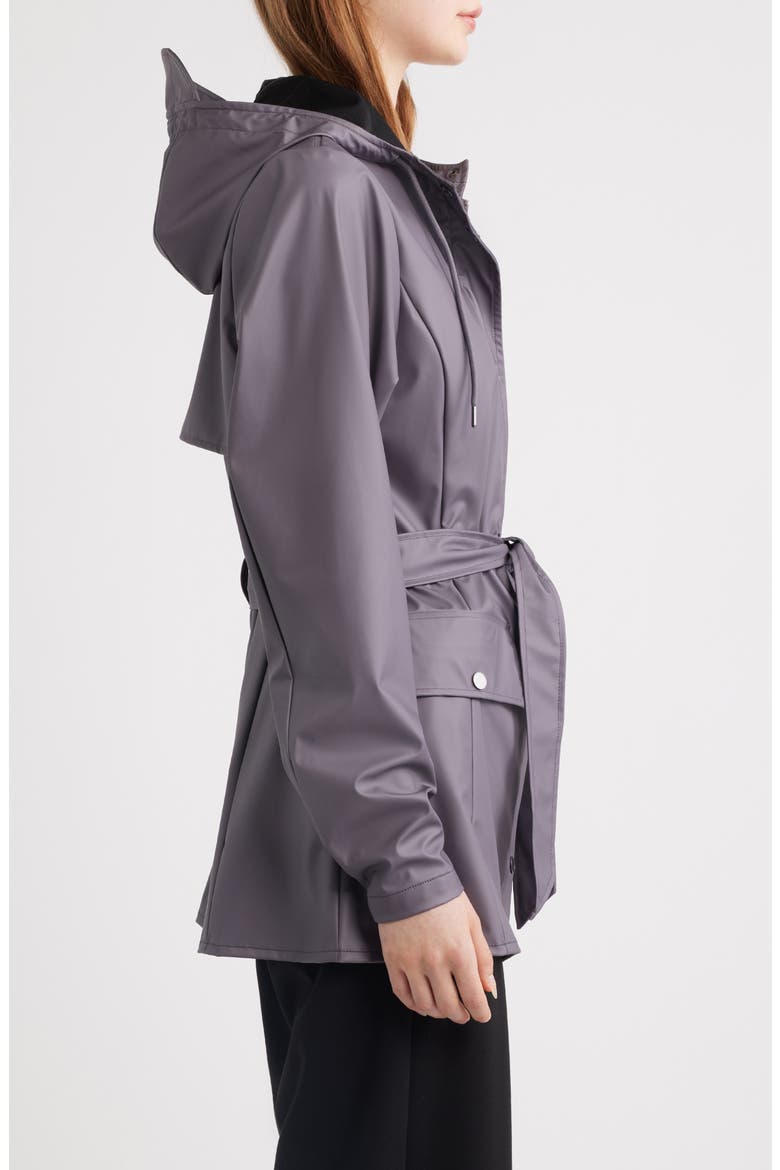 Curve Waterproof Rain Jacket, Alternate, color, VIOLET STEEL
