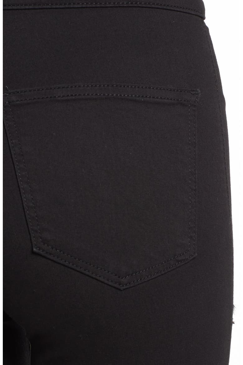 MOTO Joni Ripped Skinny Jeans, Alternate, color, BLACK