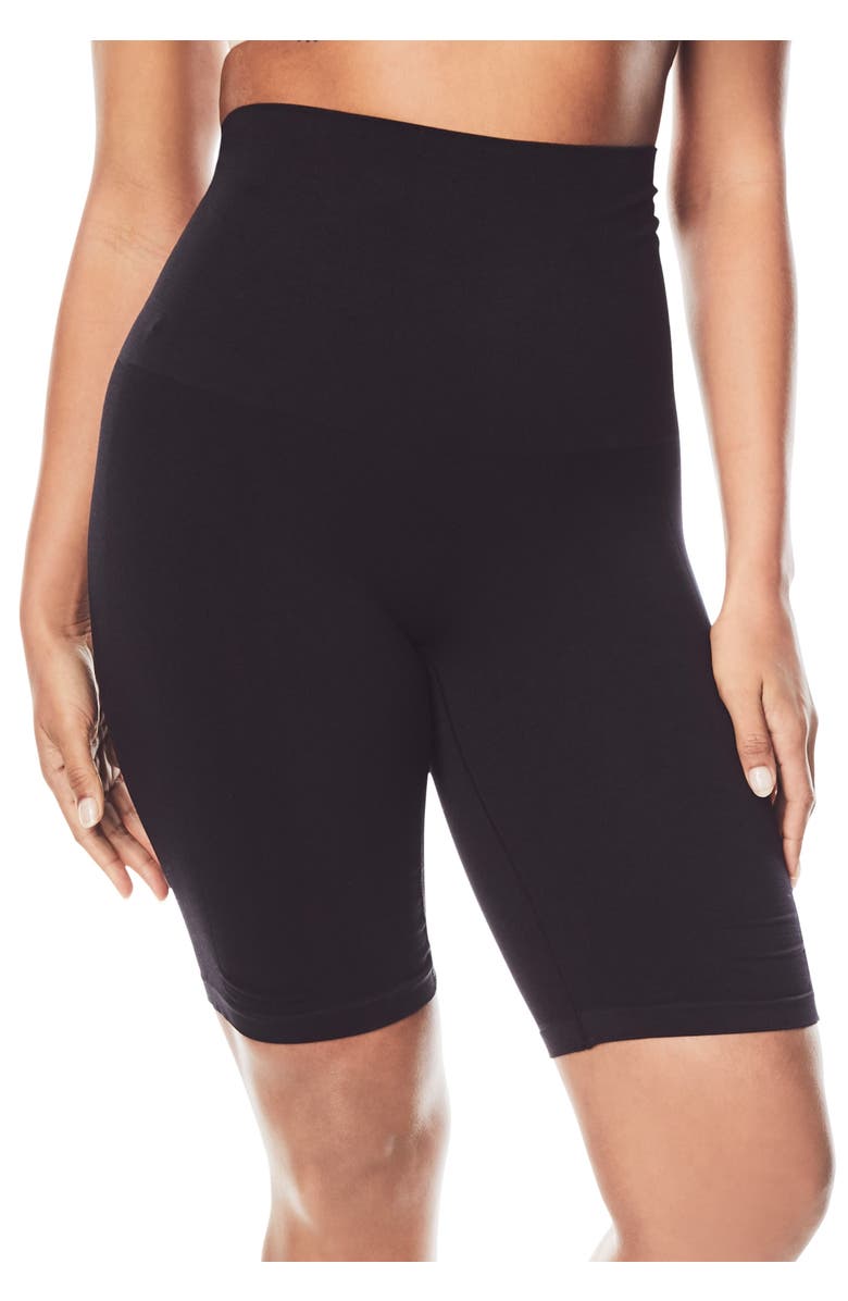 Secret Solutions Tummy and Thigh Medium-Control Instant Shaper, Main, color, Black