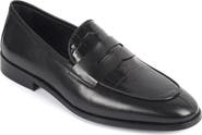 VELLAPAIS Manzoni Croc-Embossed Penny Loafer