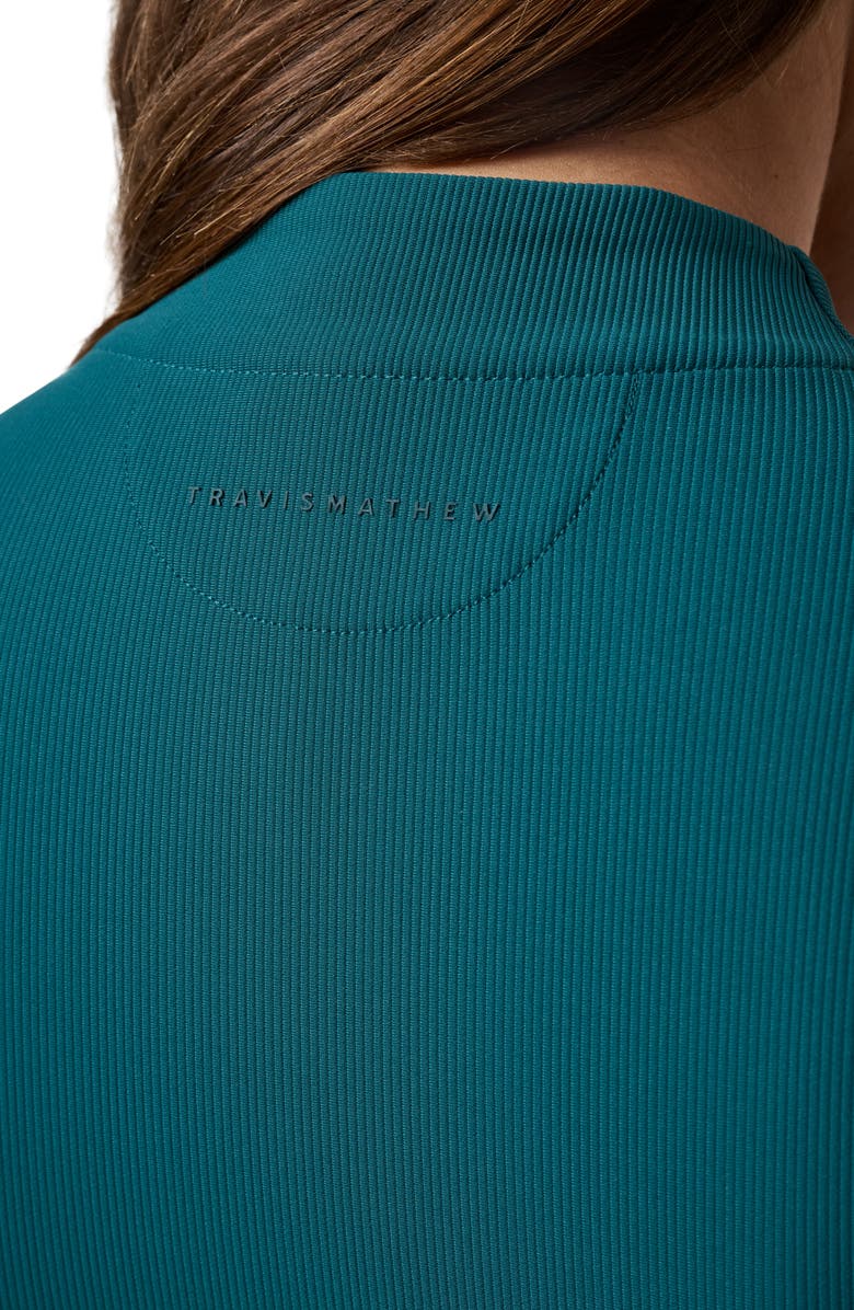 TravisMathew Limitless Moveknit Top, Alternate, color, Dark Sea
