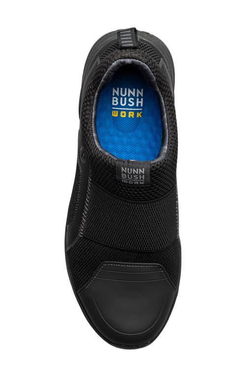 Nunn Bush Grazie Work Slip-on Sneaker In Black