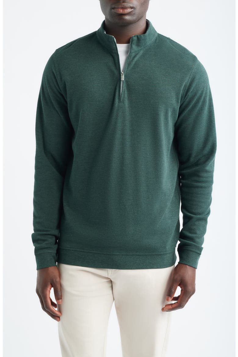 Crown Comfort Quarter Zip Pullover, Main, color, PINE BROOK