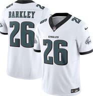 Nike Men's Nike Saquon Barkley White Philadelphia Eagles  Vapor F.U.S.E. Limited Jersey