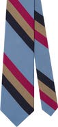 Robert Talbott Robert Bold Silk Cotton Stripe Best of Class Necktie