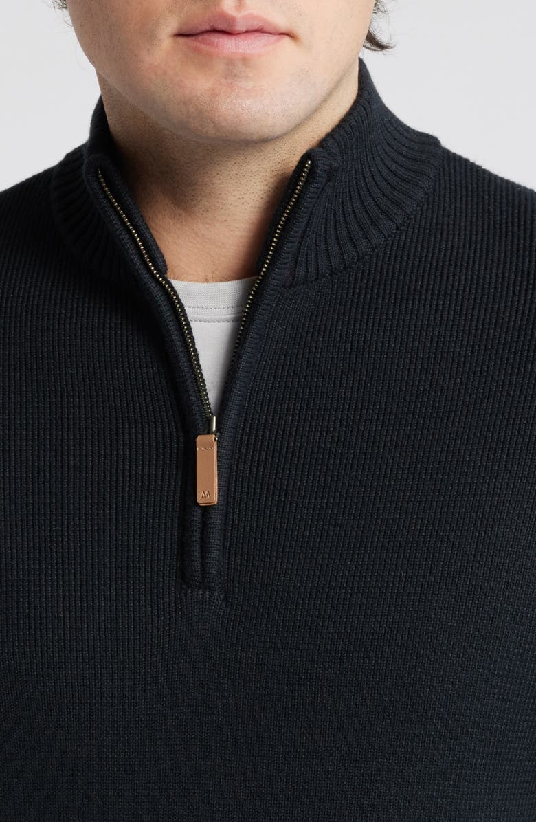 Mizzen+Main Hillcrest Quarter Zip Pullover Sweater, Alternate, color,