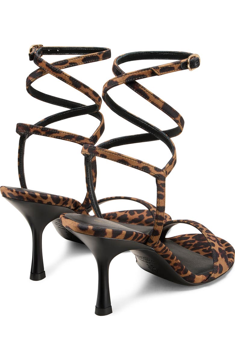 Stuart Weitzman Nudist Wrap 85 Sandal, Alternate, color, Classic