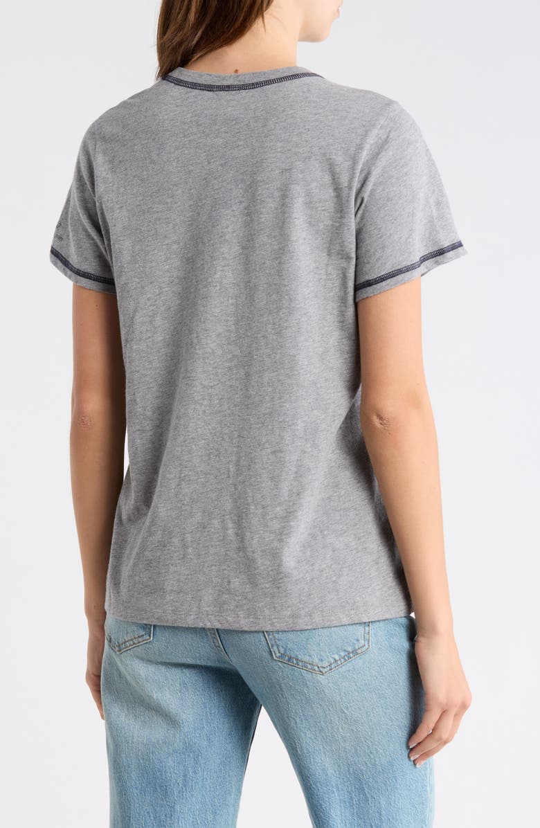 Cinq à Sept Paris 57 Heathered T-Shirt, Alternate, color, Heather Grey