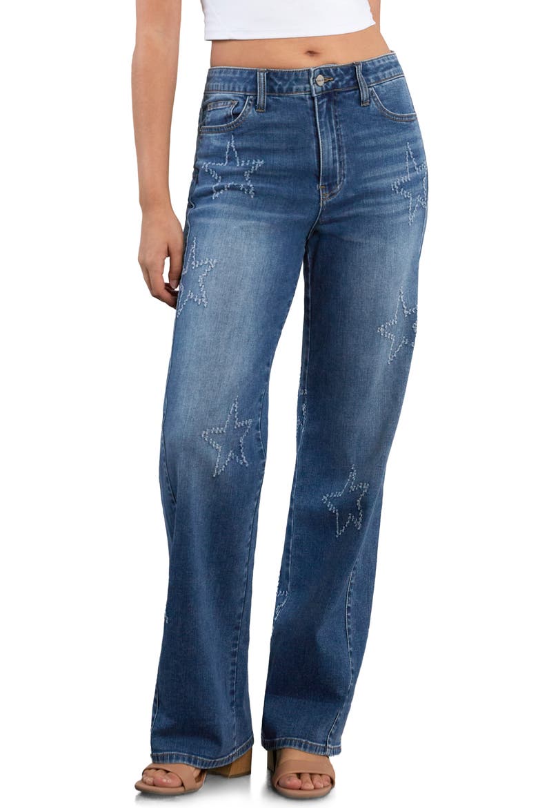 Star Bootcut Jeans, Main, color, FRESH DENIM
