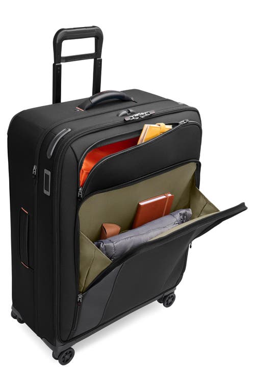 Briggs & Riley Large Zdx 29-inch Expandable Spinner Packing Case In Black