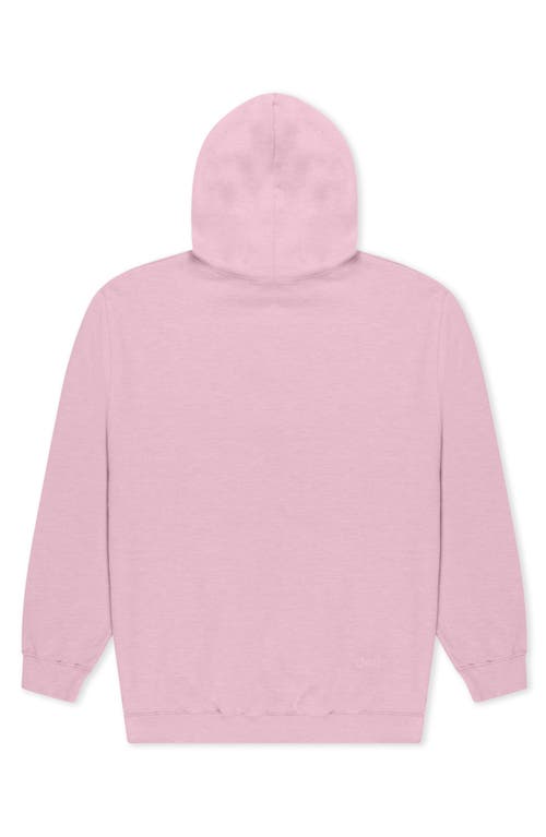 Dalix Womens Lil Heart Midweight Hooded Sweatshirt In Pink