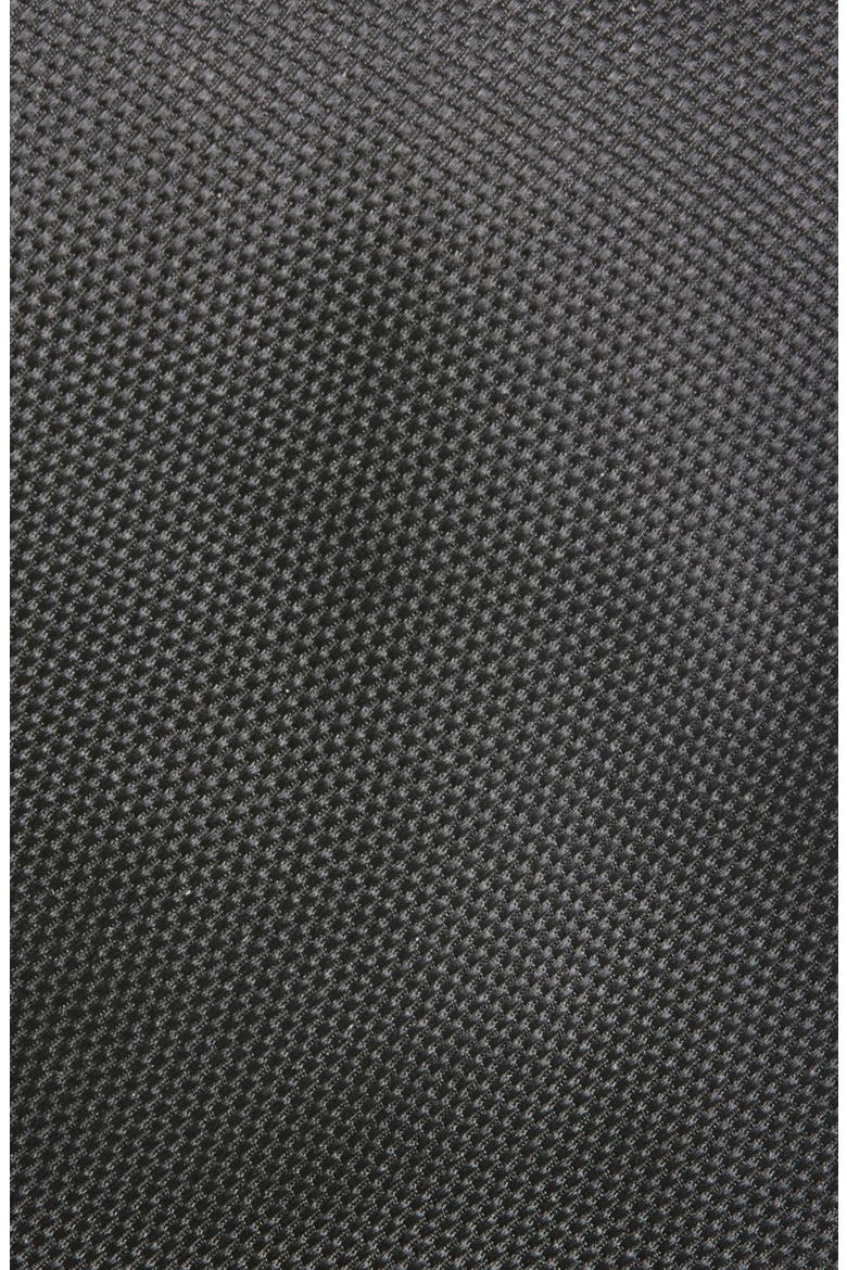 Silk Tie, Alternate, color, BLACK