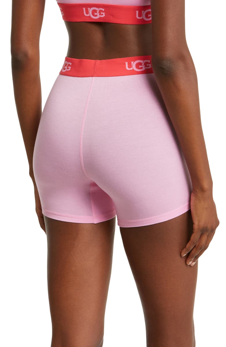 UGG<sup>®</sup> Alexiah Boy Shorts, Alternate, color, Pink Meadow