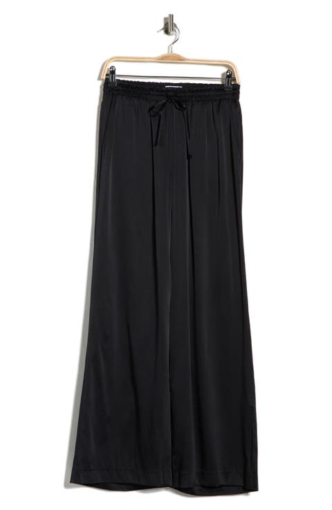 Kayla Stretch Silk Drawstring Pants