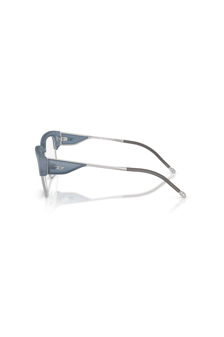 55mm Square optical glasses, Alternate, color, Blue