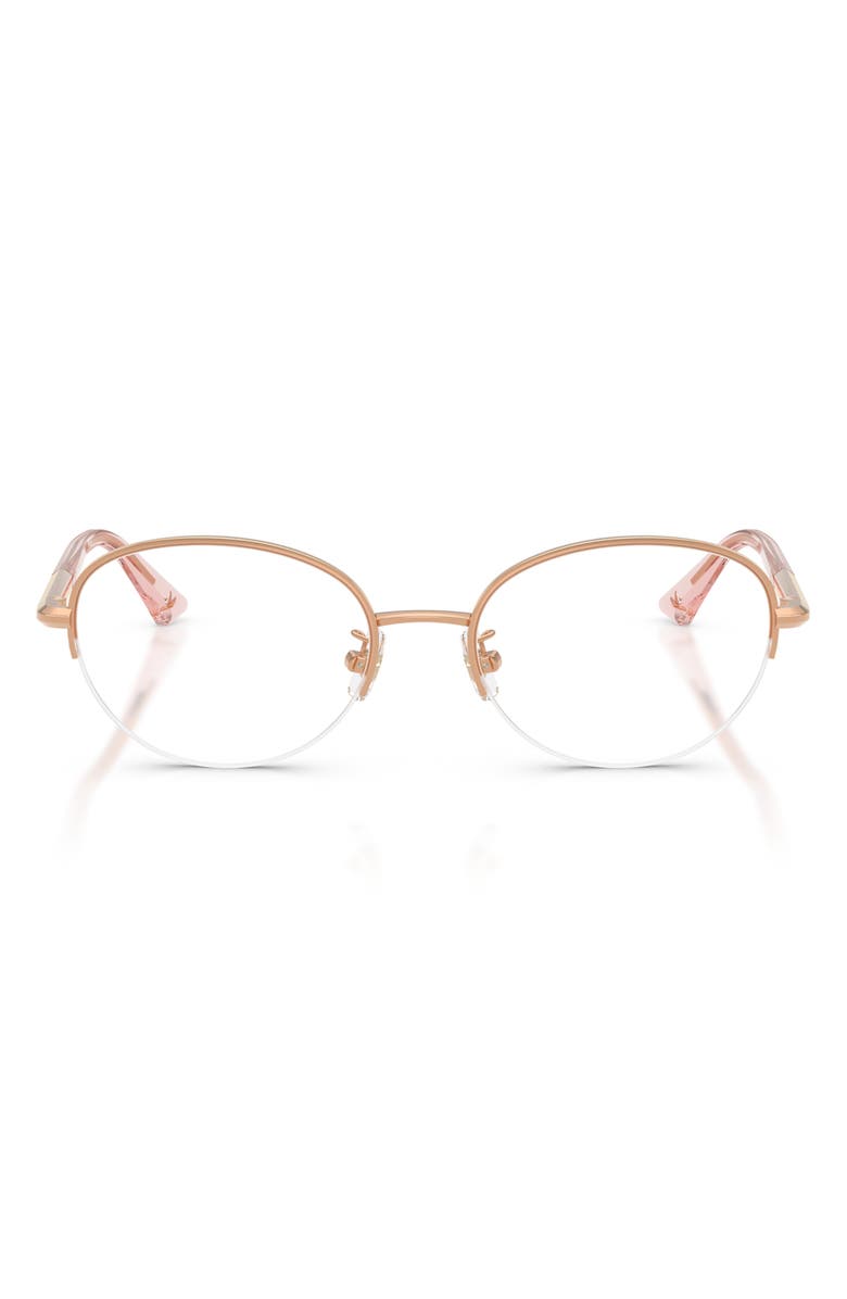 Jimmy Choo 51mm Oval Optical Glasses, Main, color,