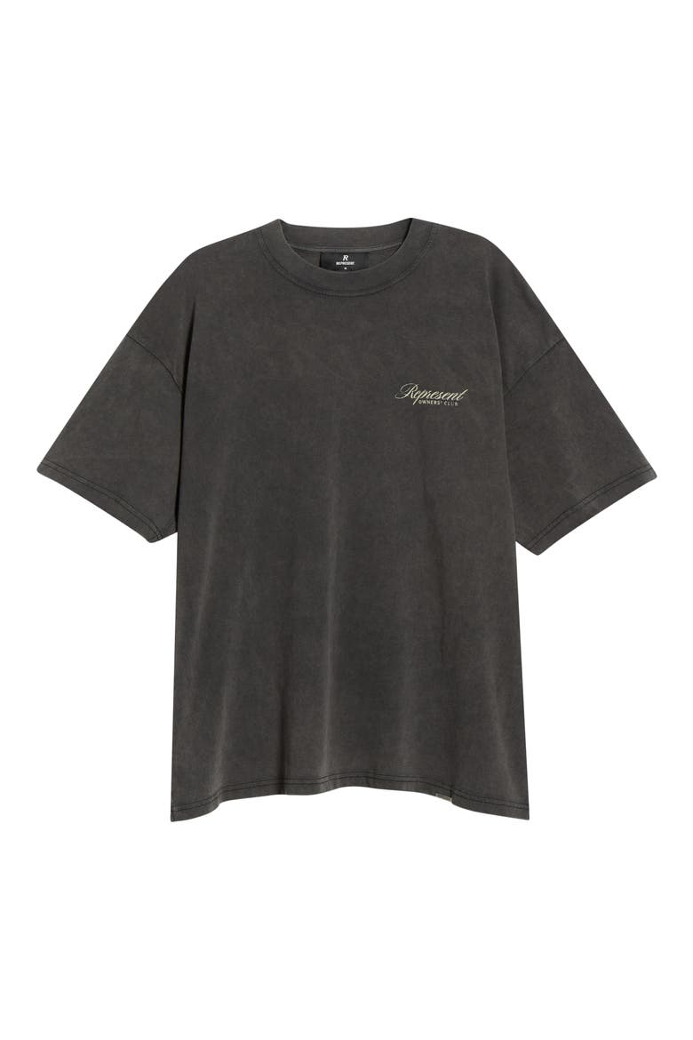 Owners' Club Script Graphic T-Shirt, Alternate, color, VINTAGE GREY