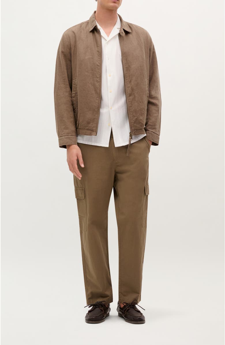 Scalpers Cargo Linen Pants, Alternate, color,