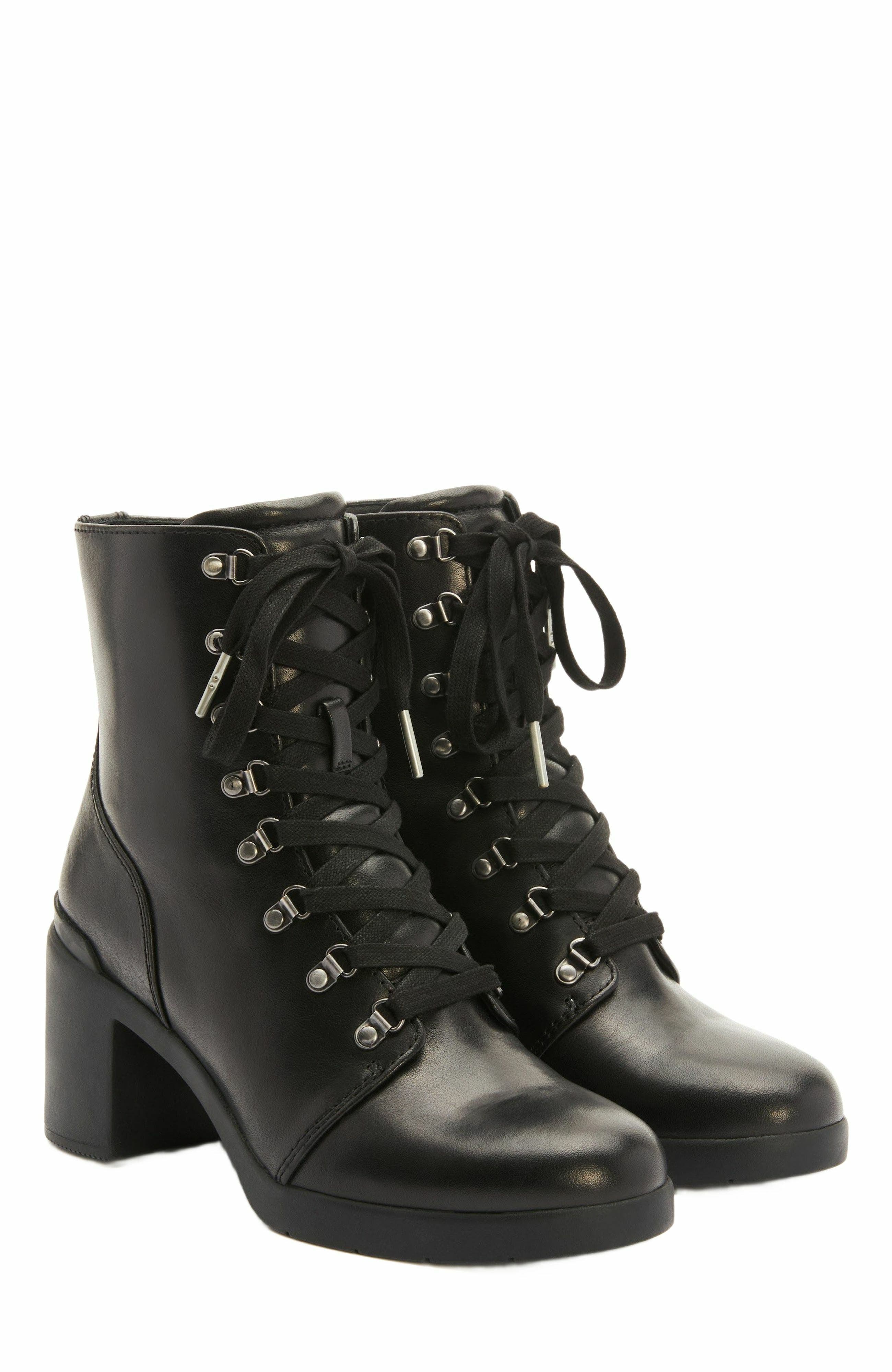 ABEO Metropolis Lace Boot, Alternate, color, Black - Regular