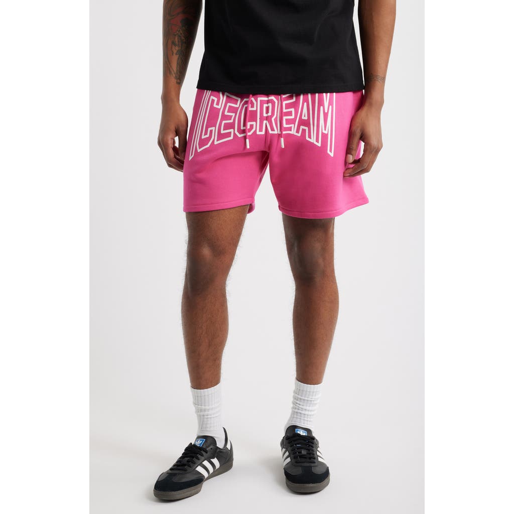 ICECREAM ICECREAM SHOT COTTON FRENCH TERRY SWEAT SHORTS
