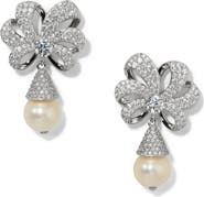Nadri Eros Faux Pearl Drop Earrings