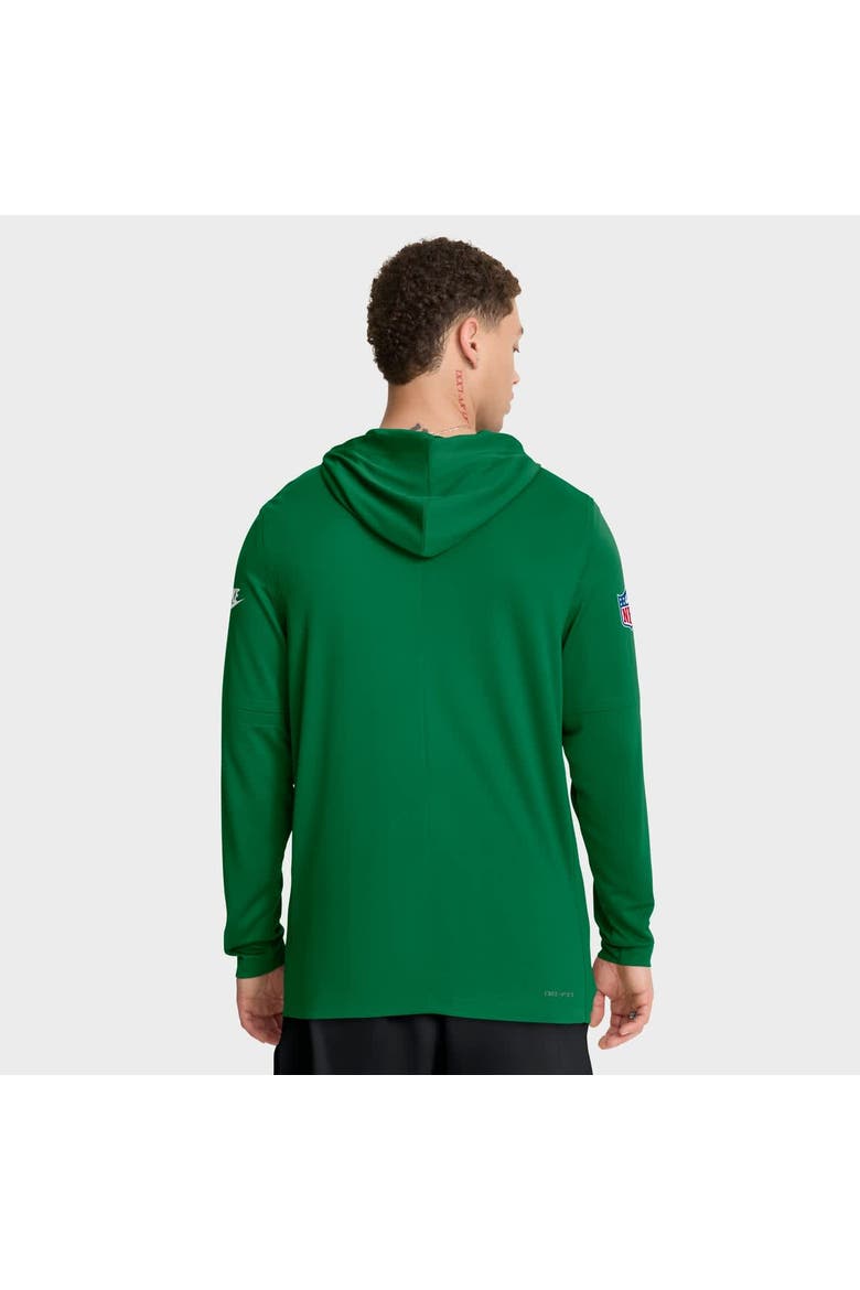 Men's Nike Green Philadelphia Eagles Alt Pack Pass Accuracy Performance Long Sleeve Hoodie T-Shirt, Alternate, color, Green
