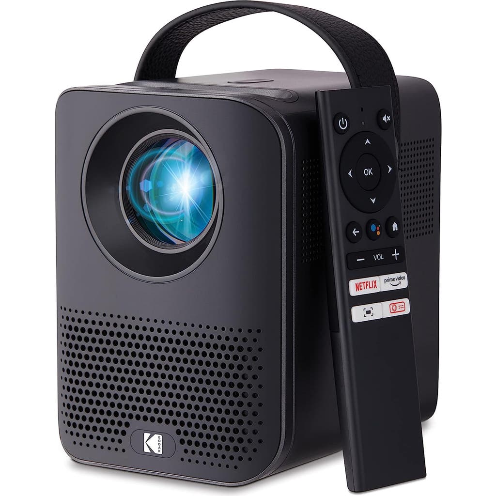 Kodak FLIK HD9 Smart Projector, Portable Mini Projector with Android TV & Bluetooth in Black at Nordstrom