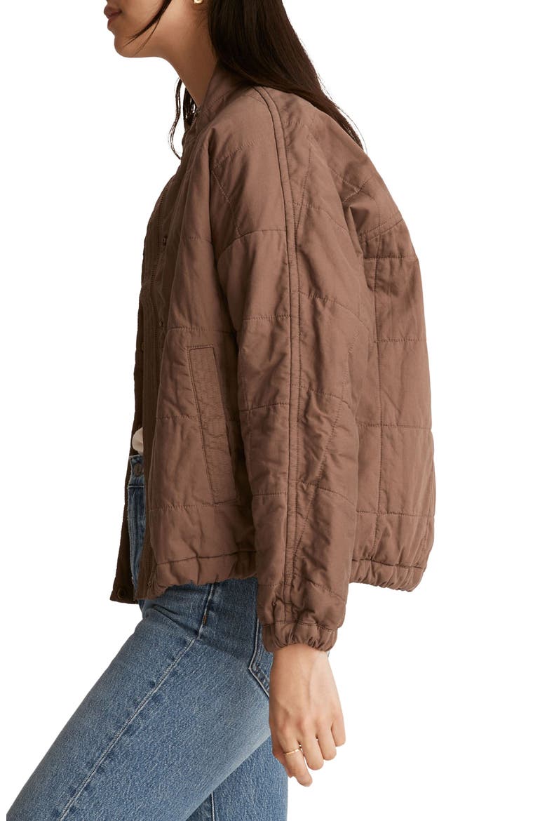 Bremen Bomber Jacket, Alternate, color, WEATHERED TAUPE