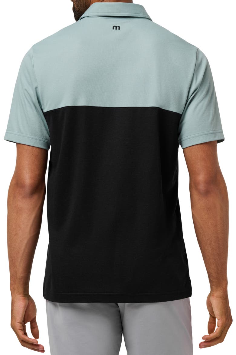 Postcard Book Colorblock Polo Shirt, Alternate, color, ARONA