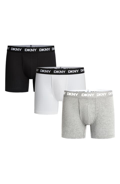 3-Pack Stretch Cotton Boxer Briefs