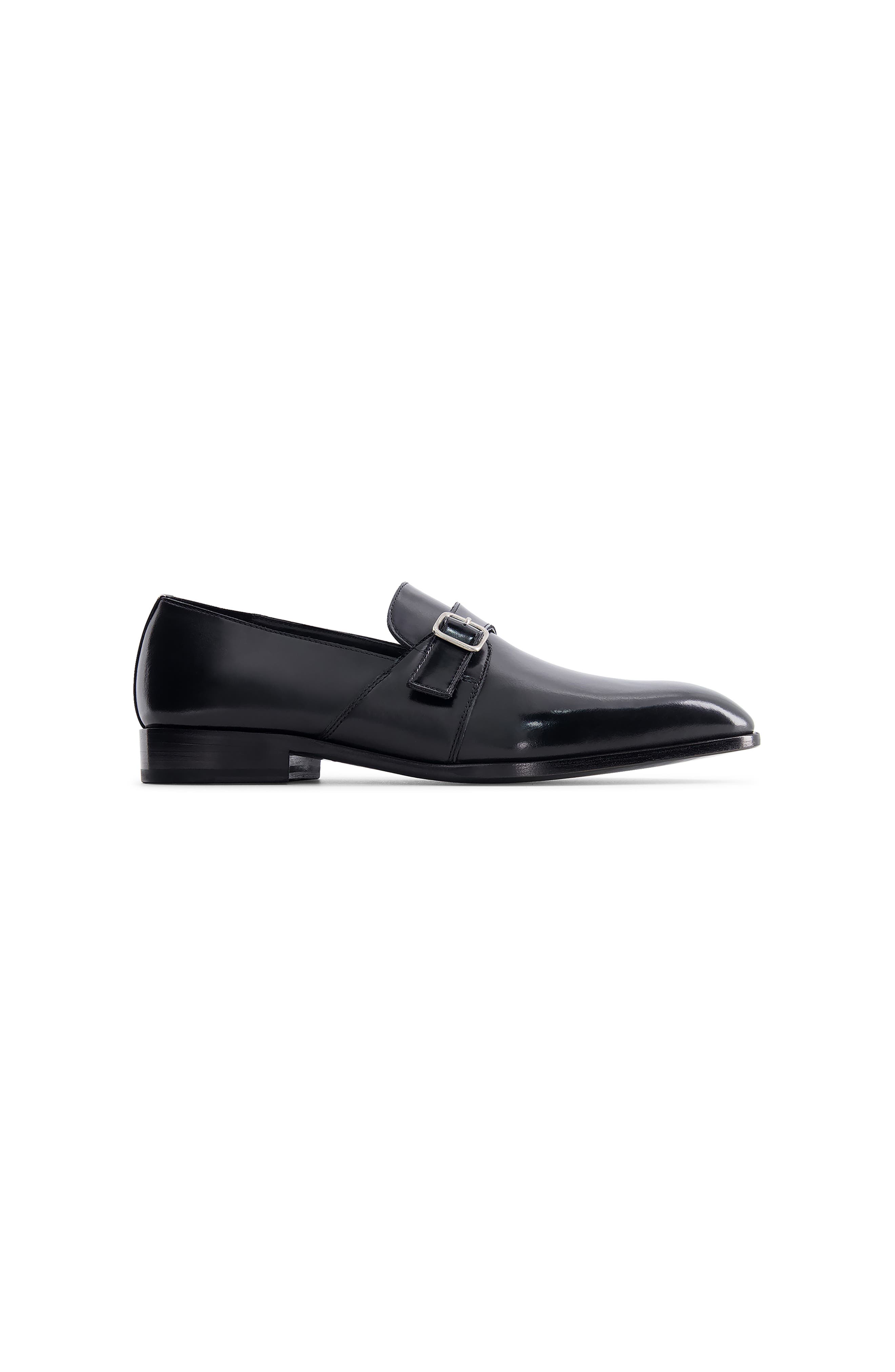 Anthony Veer Dunhill Single Monk, Alternate, color, Obisidian Black Leather