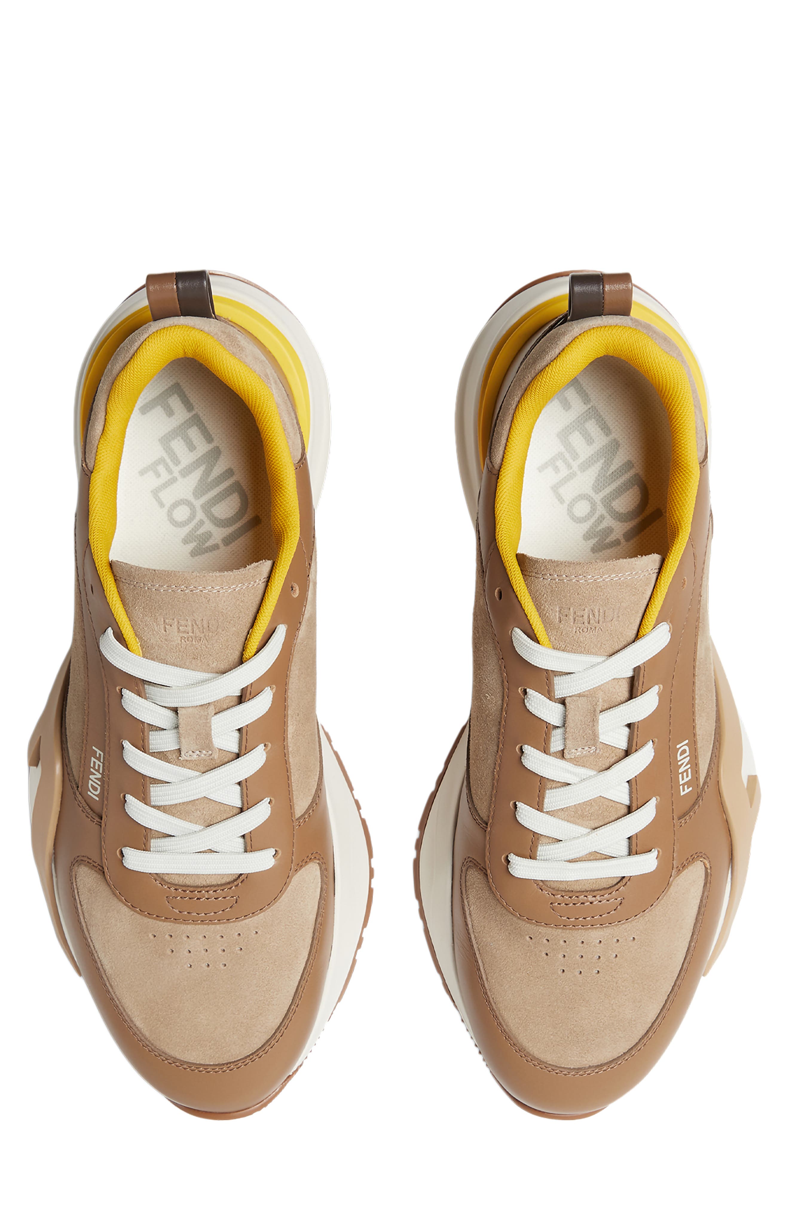 Fendi Flow Low Top Sneaker, Alternate, color, 