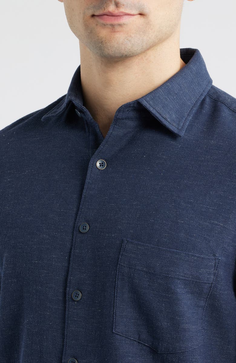 Rodd & Gunn Port William Sports Fit Cotton Button-Up Shirt, Alternate, color, Denim